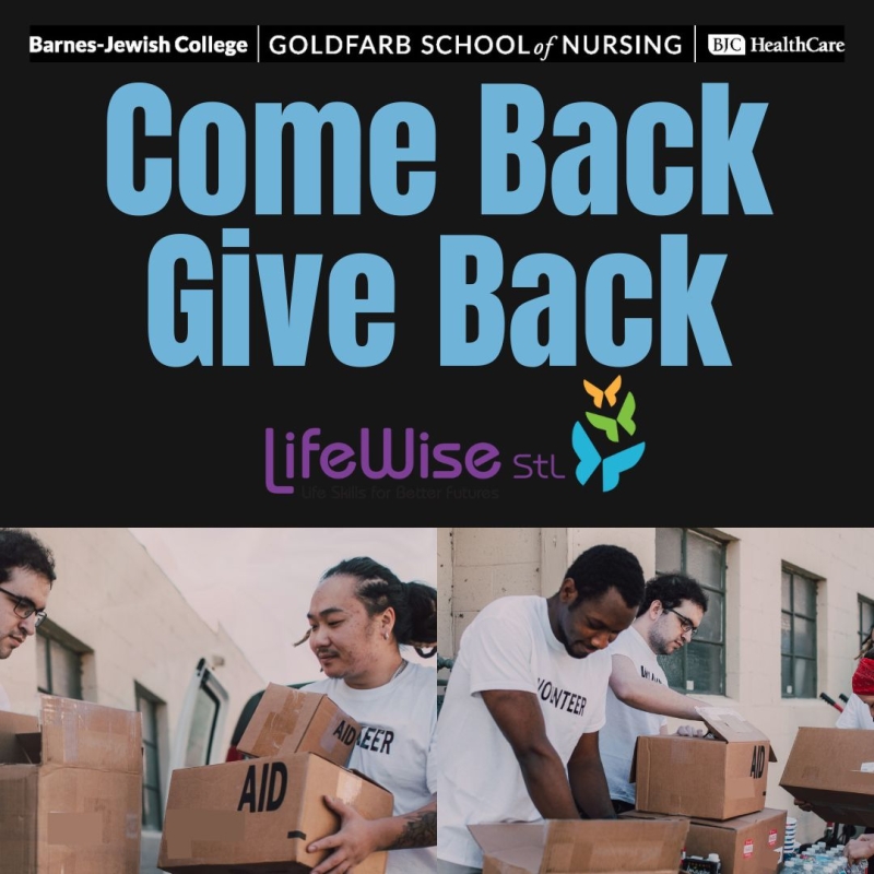 Come Back Give Back LifeWise Stl