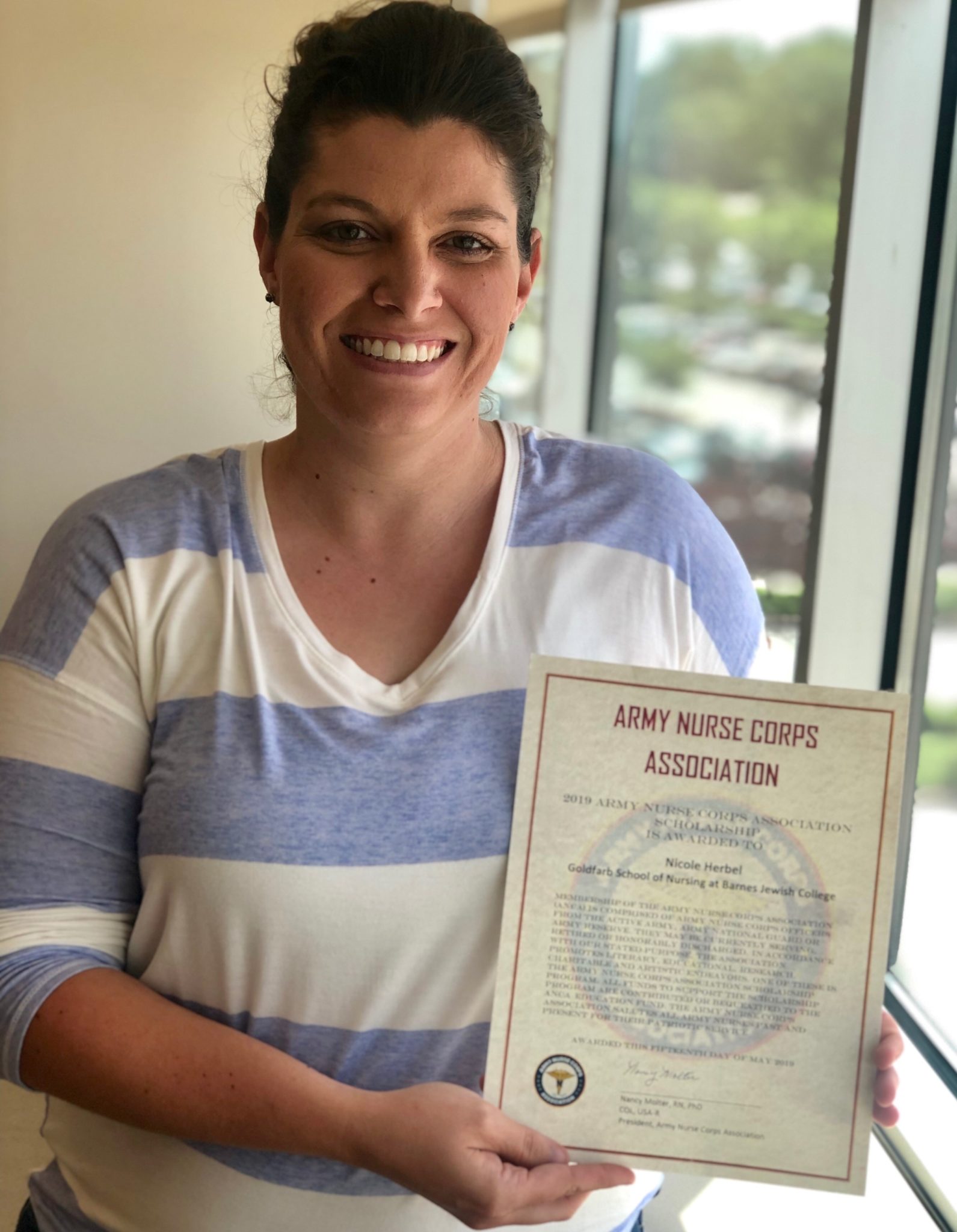 
<span>Army Nurse Corps Awards Farmer, Mother, Wife, and Future Nurse with National Scholarship</span>
