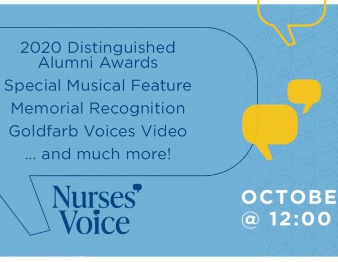 2020 Distinguished Alumni Awards - Special Musical Feature - Memorial Recognition - Goldfarb Voices Video and much more!