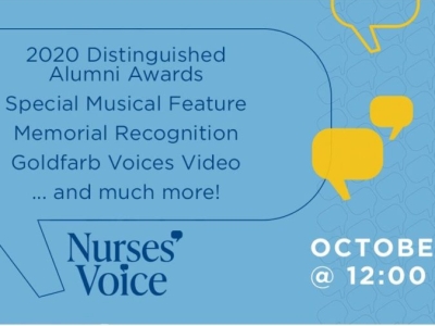 2020 Distinguished Alumni Awards - Special Musical Feature - Memorial Recognition - Goldfarb Voices Video and much more!