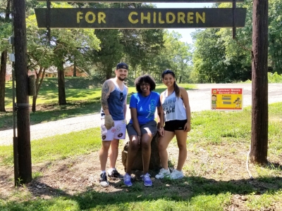 A group at Camp Penuel God's Free Camp for Children