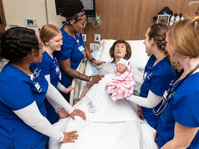 Clinical simulation nursing classes